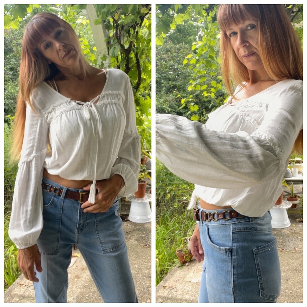 Bohemian Blouse by American Rag - Picture 7 of 17